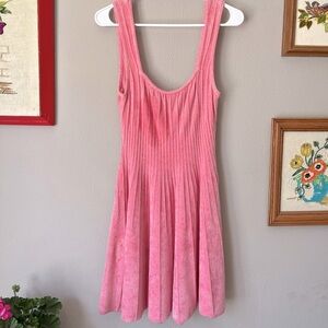 Ronny Kobo hot pink mini dress!